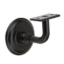 Soporte PASAMANOS Negro para barandillas de base recta (HD)
