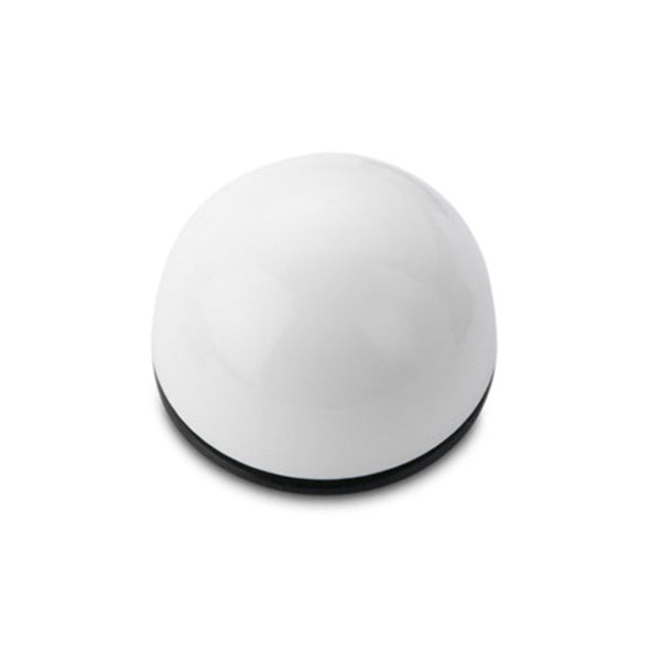 Original white plastic semicircular adhesive door stopper