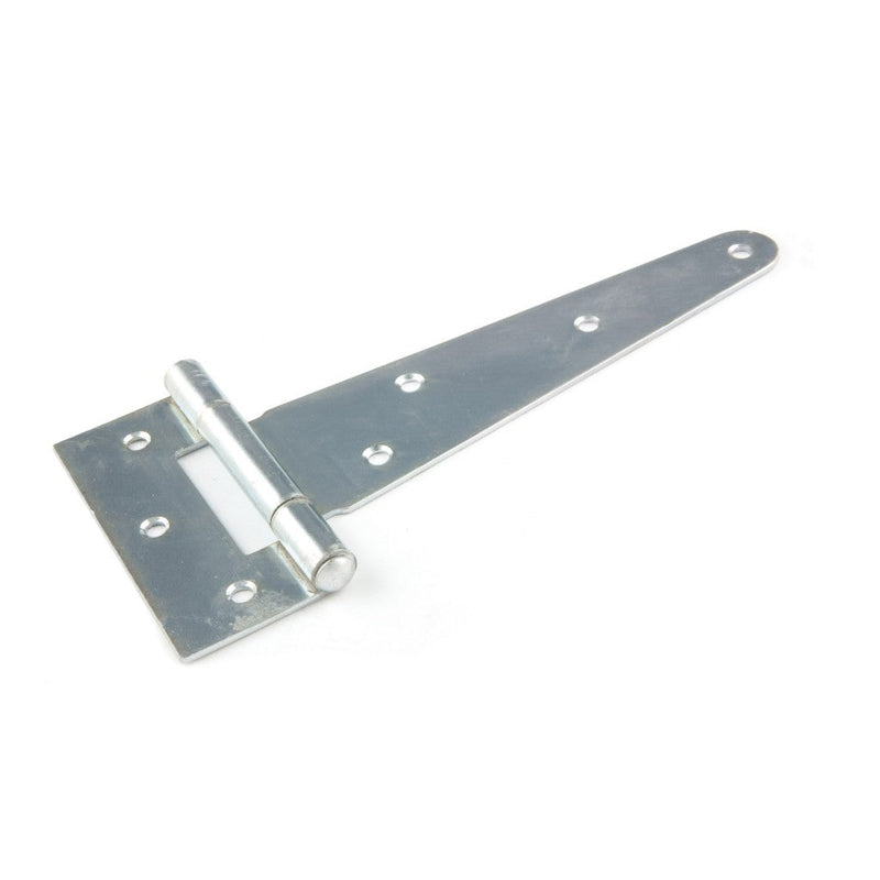 130x88 T hinge made of steel in nickel-plated finish