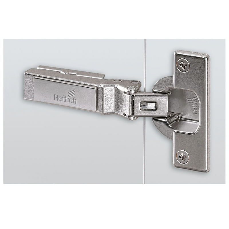 Intermat W-30 straight angular cup hinge with 125º opening