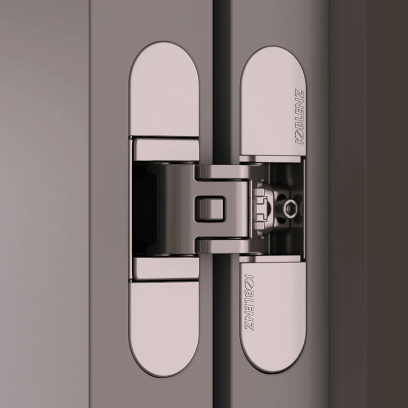 Kubica K6700 gold hidden hinge for flush doors up to 70kg