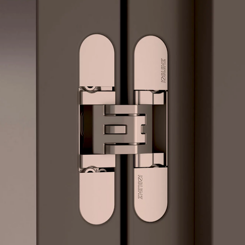 Concealed hinge K6400 matt chrome for flush interior doors and furniture