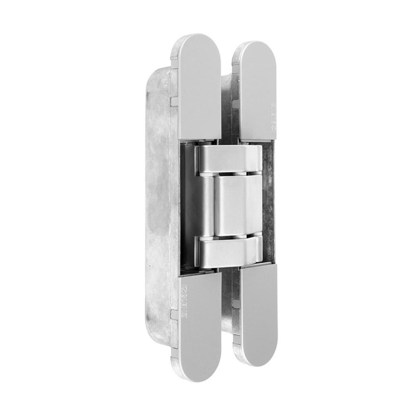 Concealed hinge K7120 in satin chrome for flush doors up to 140kg