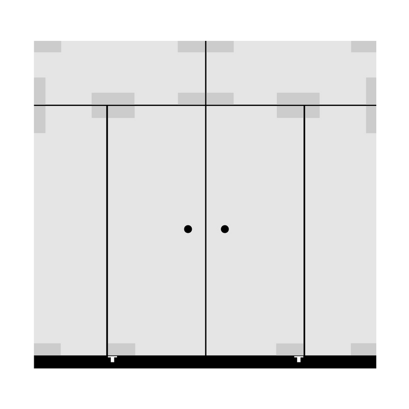 Adjustable floor pivot for flooring with bearing for doors up to 200kg