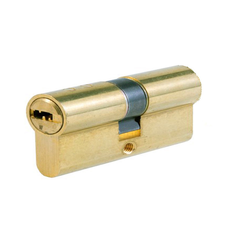 T80 Tesa Assa Abloy cylinder 35x35 brass finish