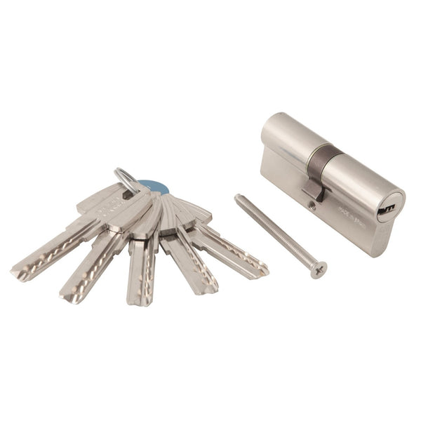 Tesa Assa Abloy T60 cylinder 35x35 nickel-plated finish