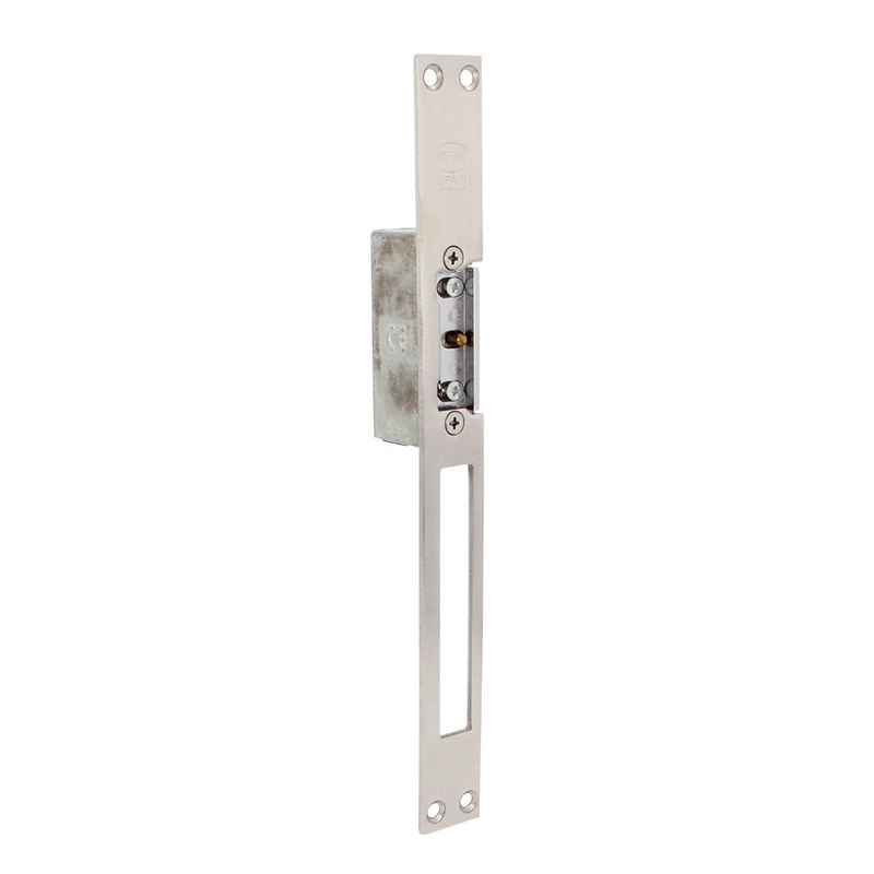 Cerradura eléctrica para puertas metálicas con palanca de desbloqueo