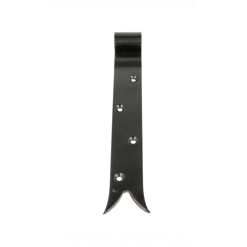 Gothic hinge with 250x35mm black chock for mounting with 14mm axis pin