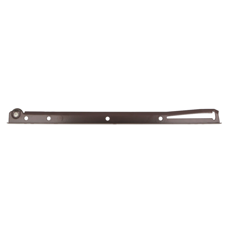 2 brown guides with wheels for 300x37mm drawer, 18kg resistance