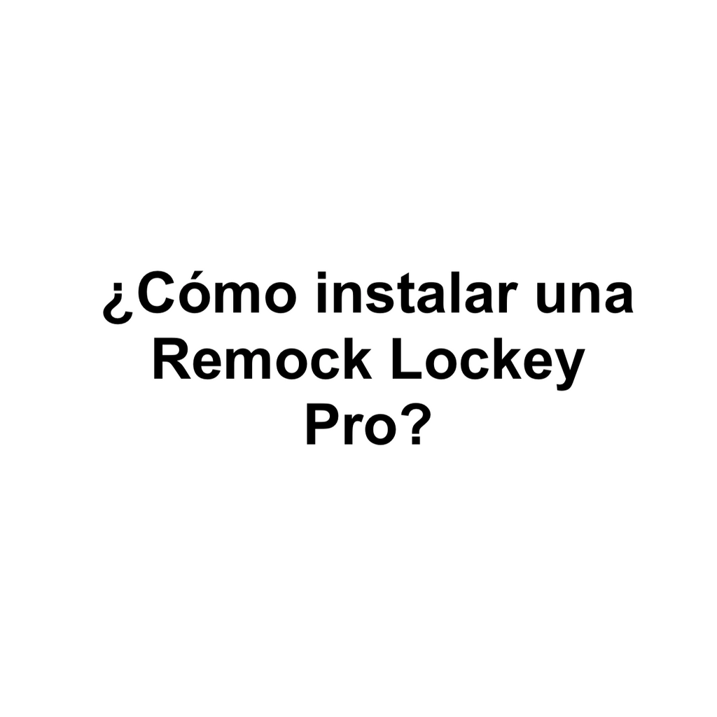 Remock Lockey pro protege tu casa