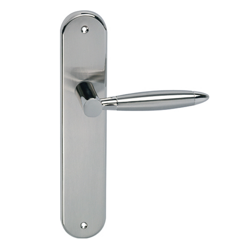 Manilla con placa ovalada para puertas modelo 630