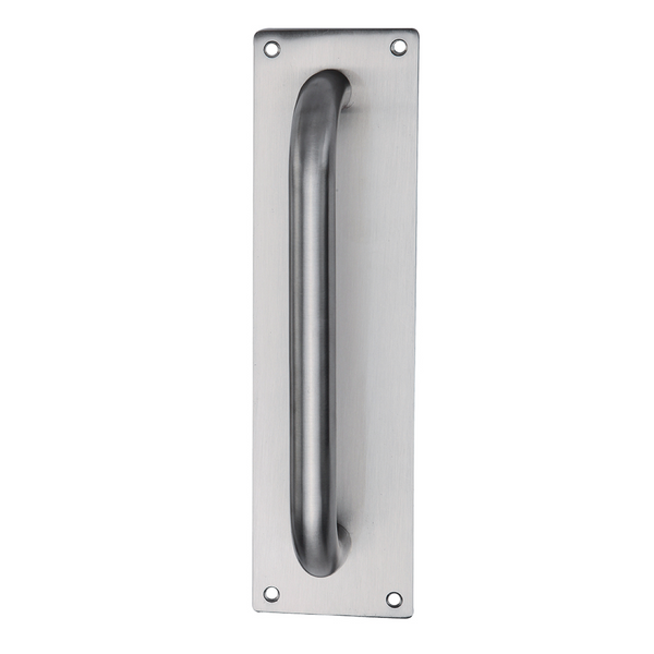 Handle with large rectangular stainless steel plate model '034' 