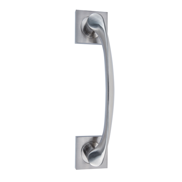 Wave handle for sliding door with square rosette model 130A 