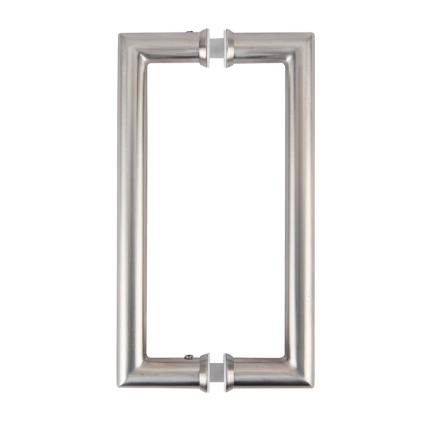 Manillón esquinas rectas para puerta de Cristal/Madera de 200 mm de alto ARI120