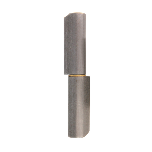 Pernio ø16x100x20mm torneado con arandela de acero tipo gota para puertas metálicas