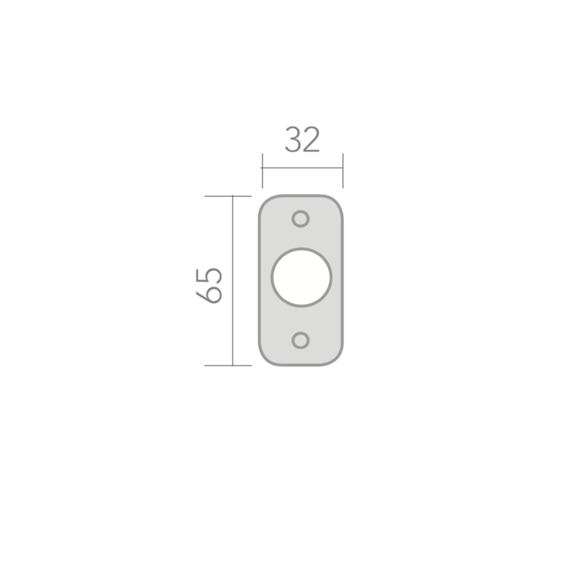 Medidas Pomo modelo 303 acabado cuero largo de 65mm x 32 para armarios