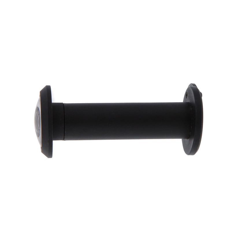 Viewer peephole made of 16Ø black brass for doors between 60 and 85mm