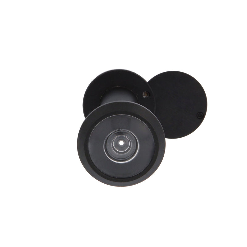 Viewer peephole made of 16Ø black brass for doors between 60 and 85mm