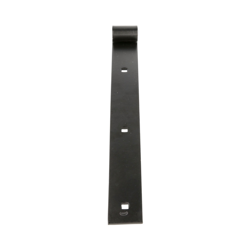 500x35mm black straight edge hinge for mounting with 14mm axis pin