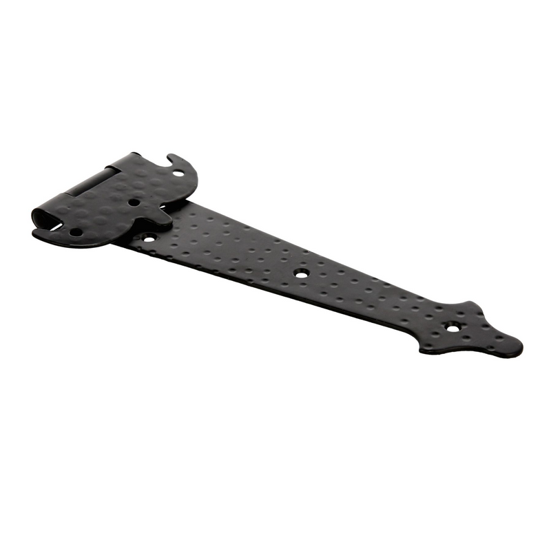 Dotted steel reinforced rustic hinge for smooth door 400x131mm