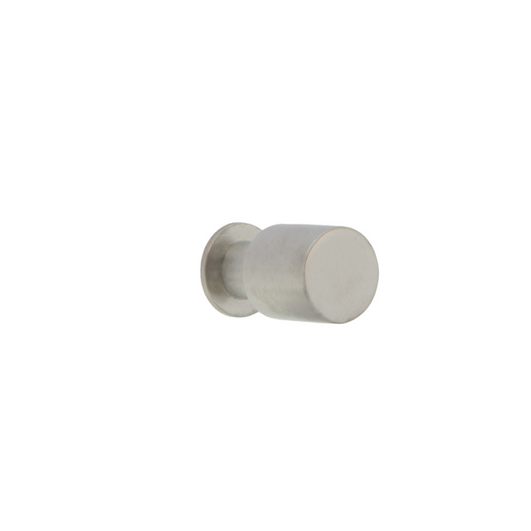 Small Stainless Steel Cylindrical Shaped Neck Knob for Furniture and Cabinets