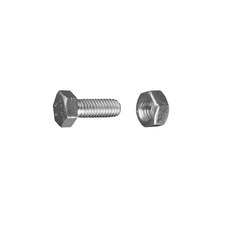 Box of 6 M5 x 60mm steel self-tapping screws with nut included