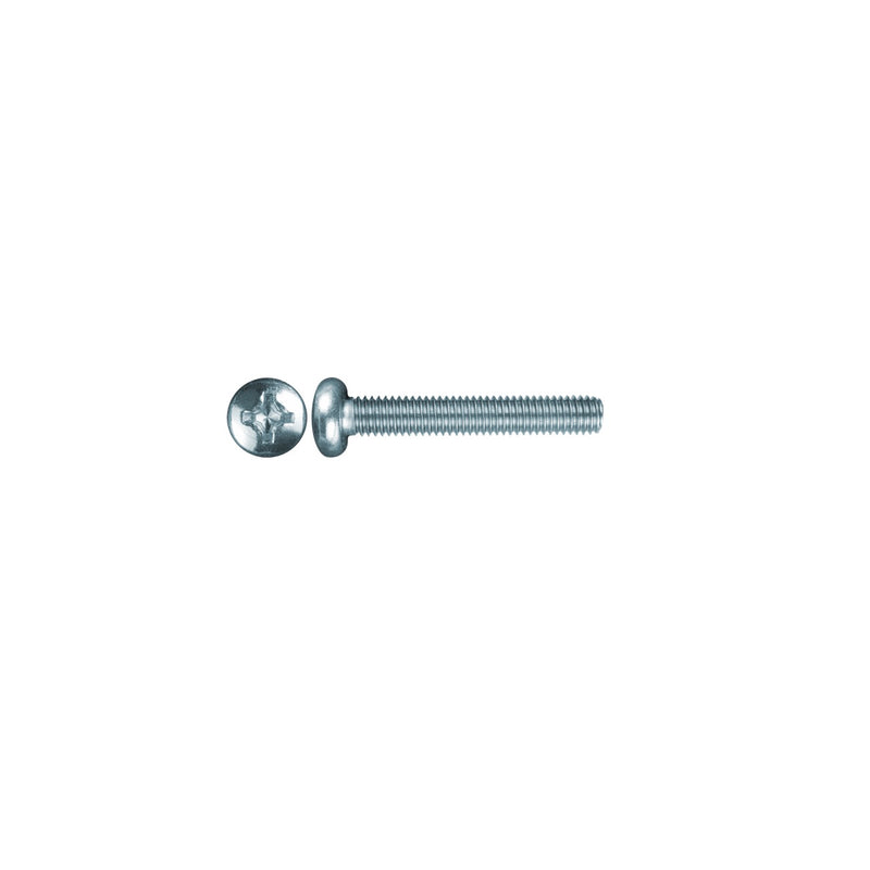 Box of 6 DIN 7985 stainless A4 metric 4x30 screws with round cross head